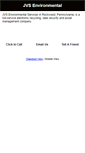 Mobile Screenshot of jvsenvironmental.net